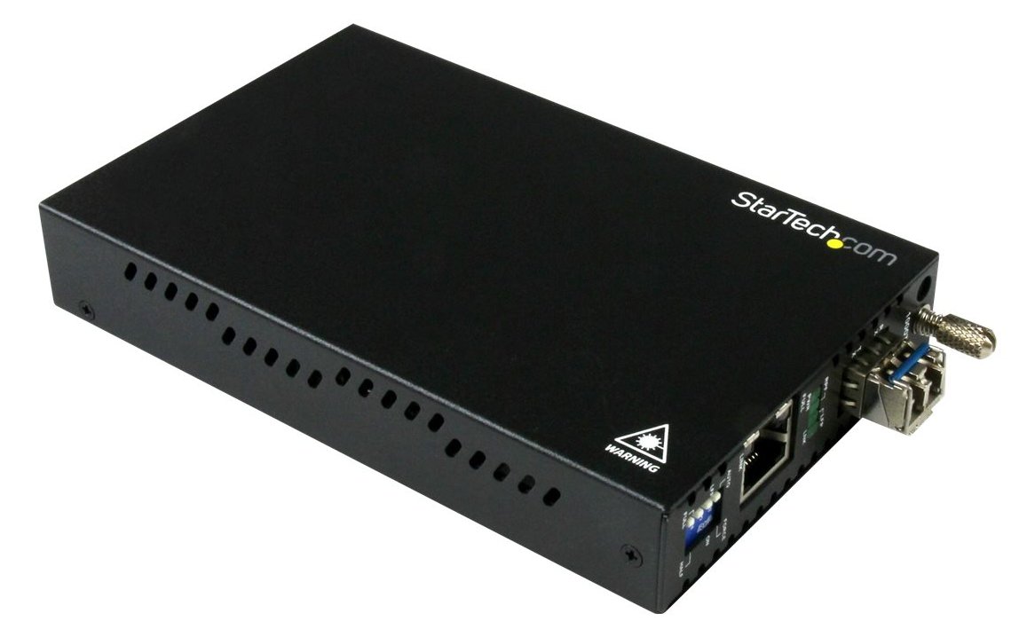 StarTech.com Gigabit Ethernet Kupfer auf LWL Medienkonverter