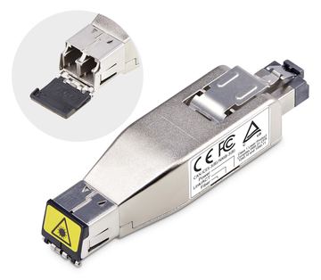 StarTech.com Gigabit Fiber to RJ45 Ethernet Media Converter, Micro Mini von LumaTech