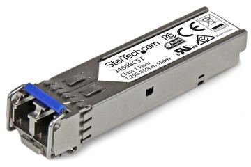 StarTech.com Gigabit LWL SFP Transceiver Modul - HP J4858C kompatibel - MM LC mit DDM - 550m - 1000Base-SX - SFP von LumaTech