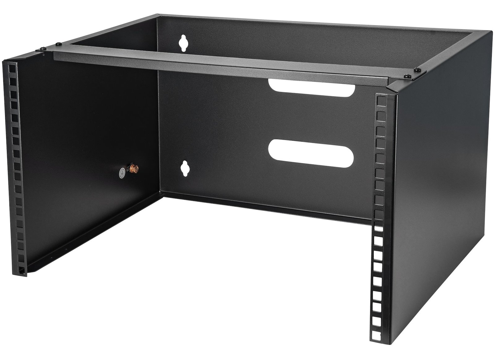 StarTech.com Halterung für Patchpanel, 6U Rack für Wandmontage, Befestigung für Netzwerk-Geräte