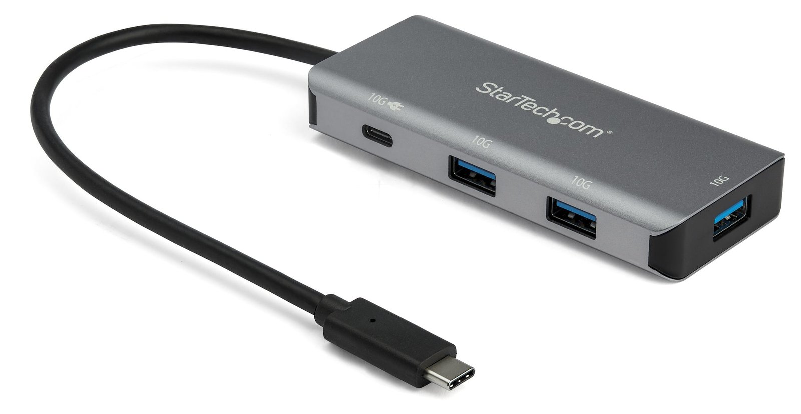StarTech.com HB31C3A1CPD3 4-Port  USB-C-Hub (mit Stromversorgung, 10 Gbit/s, 3 x USB-A- und 1x 25 cm USB-C Anschluss