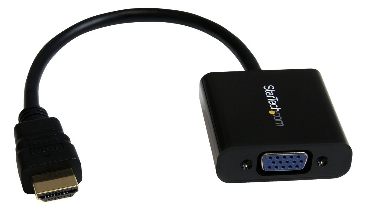 StarTech.com HDMI auf VGA Video Adapter Konverter für PC/ Laptop/ Ultrabook- 1920x1080