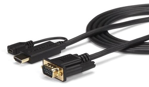 StarTech.com HDMI to VGA Cable - 10 ft / 3m - 1080p - 1920 x 1200 - Active HDMI Cable - Monitor Cable von LumaTech