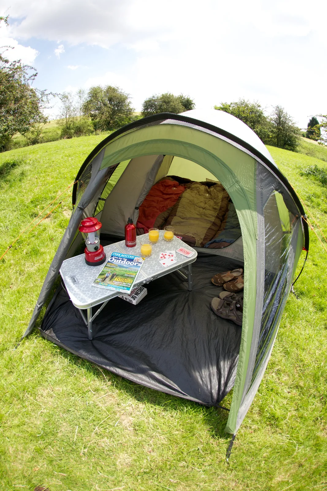 Coleman Darwin 4 Plus - Camping - Festrahmen - Kuppel-/Iglu-Zelt - 4 Person(en) - 7,8 m² - 6,2 kg, Ansicht 4