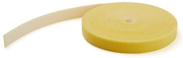 StarTech.com HKLP25YW Klettkabelbinder (7,6m, frei zuschneidbar & wiederverwendbar) gelb von LumaTech
