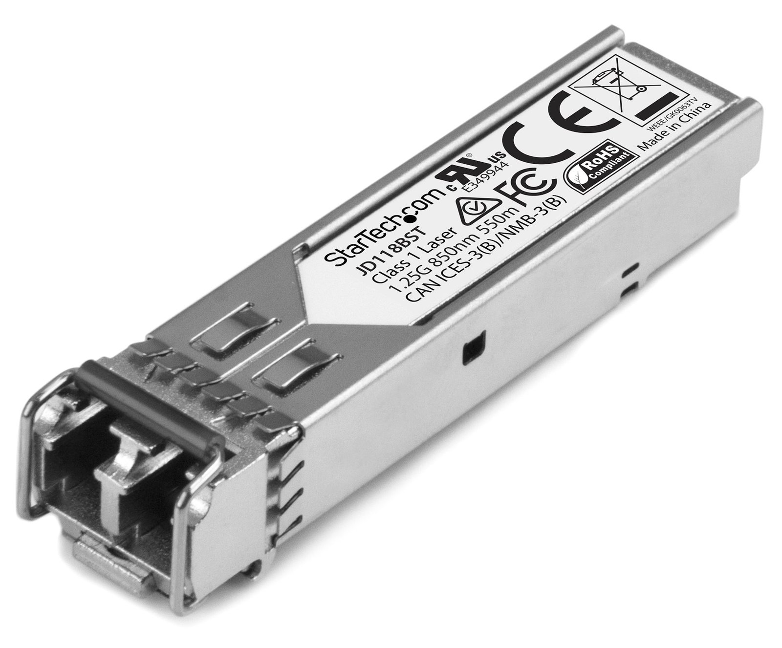 StarTech.com HP JD118B kompatibel SFP - Gigabit Fiber 1000Base-SX SFP Transceiver Modul - MM LC - 550m - 850nm