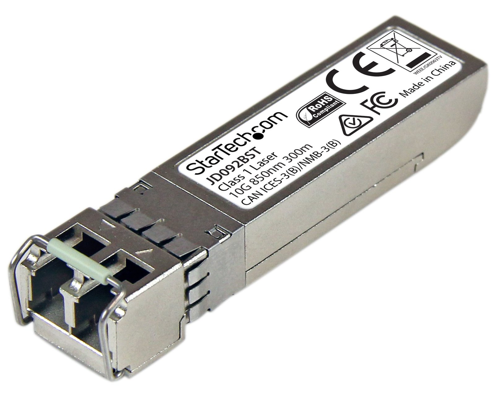 StarTech.com HPE JD092B Compatible SFP+ Module, 10GBASE-SR, 10GbE Multi Mode (MMF)