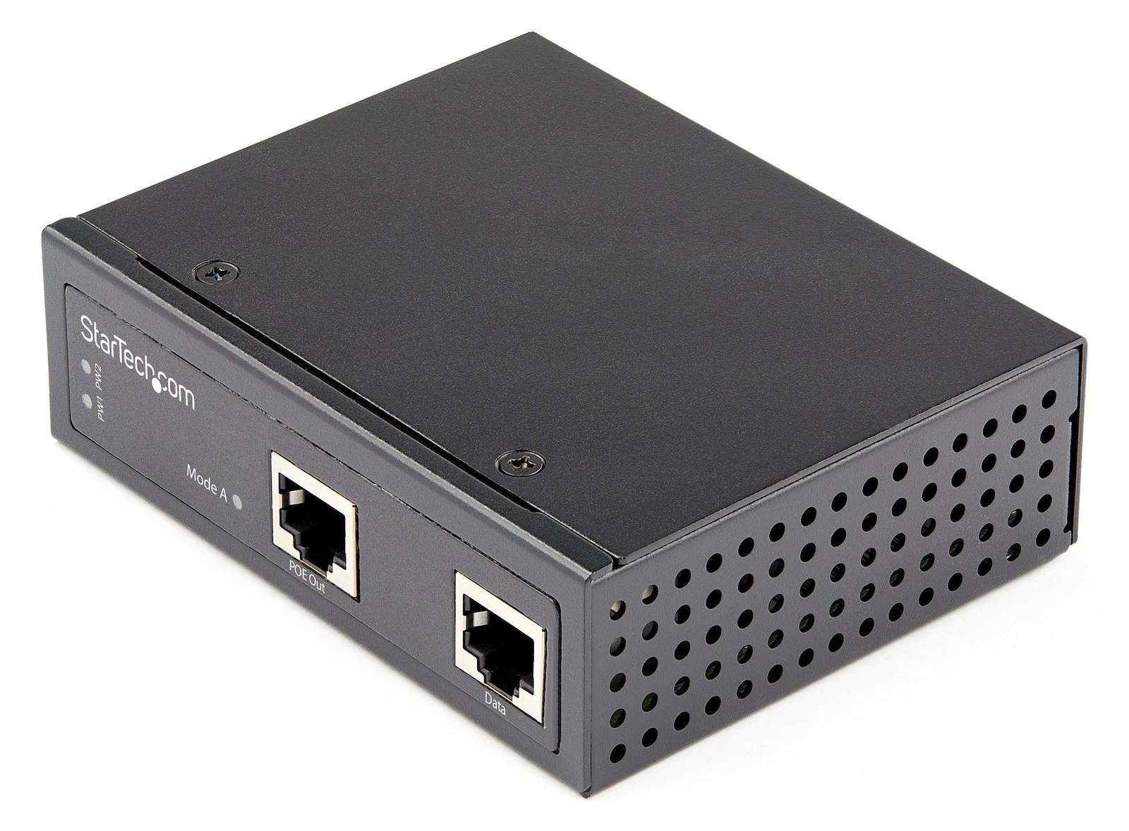 StarTech.com Industrial Gigabit Ethernet PoE Injector - 30W 802.3at PoE + Midspan 48V-56VDC