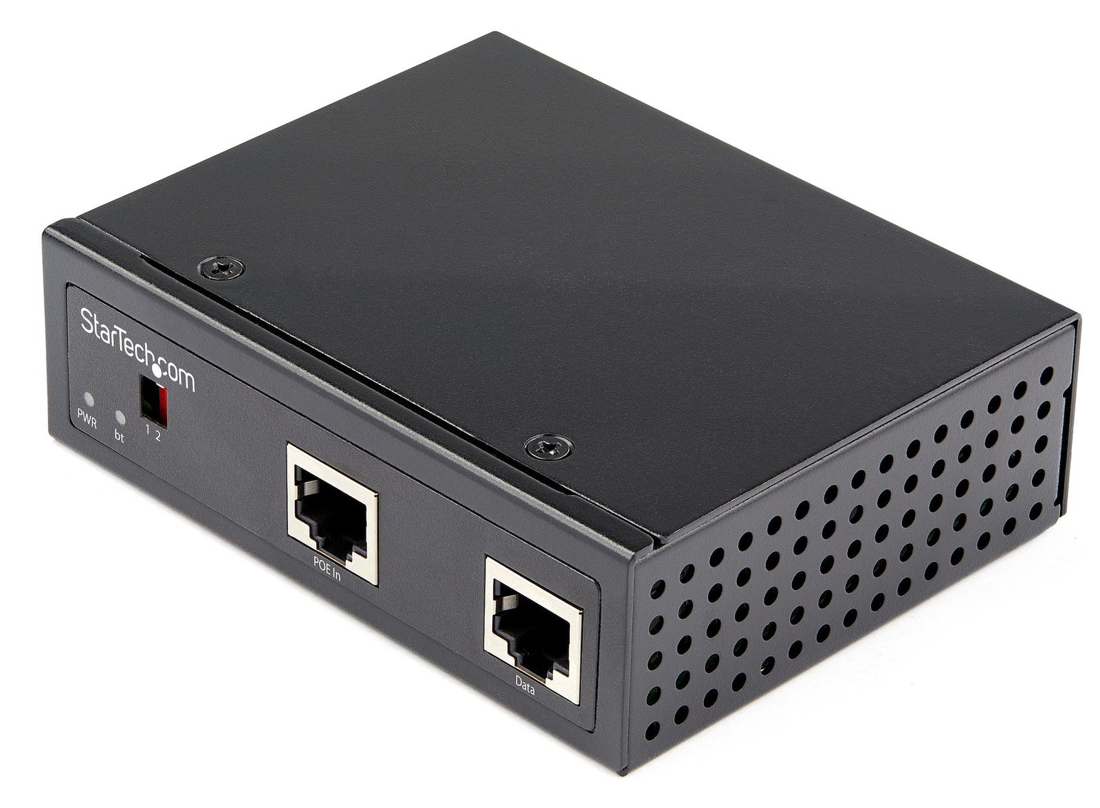 StarTech.com Industrieller Gigabit PoE Splitter - 90W Hochgeschwindigkeits Power-over-Ethernet PoE+++ Splitter - 12-48V