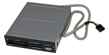 StarTech.com Interner USB 2.0 Kartenleser 3,5 (8,9cm) von LumaTech
