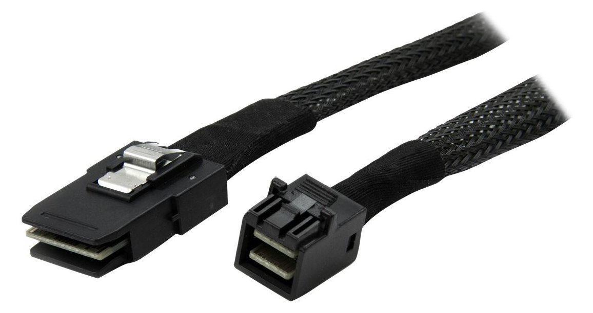 StarTech.com Internes Mini-SAS Kabel - SFF-8087 zu SFF-8643 - Mini SAS auf Mini SAS - 1m - Internes SAS-Kabel von LumaTech