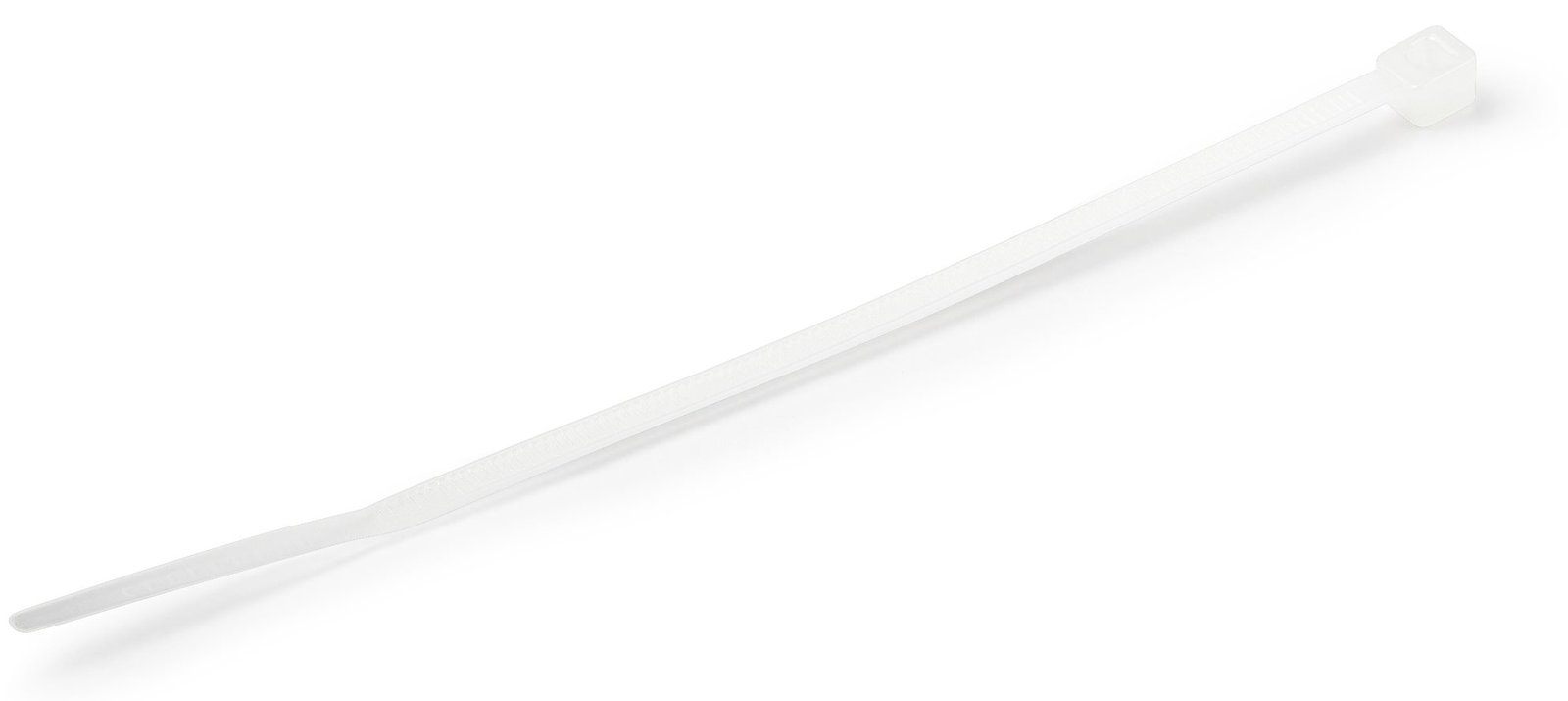 StarTech.com Kabelbinder 100x2 mm - Selbstsichernde Nylon-Kabelbinder mit Gebogener Spitze