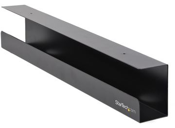 StarTech.com Kabelschacht zur Untertisch Montage - Kabelmanagement für den Tisch - Kabelrinne  - 60cm x 11cm (UDCMTRAY) von LumaTech