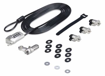 StarTech.com Laptop/Desktop & Peripheral Lock Kit, 9.8ft (3m) von LumaTech