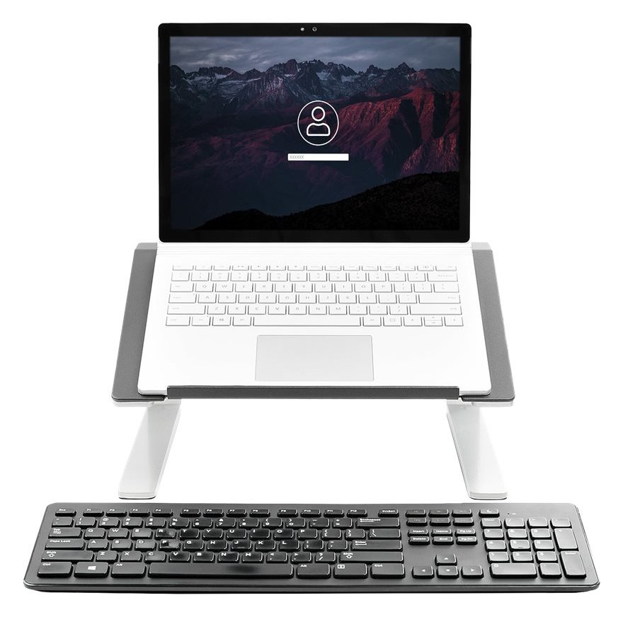 StarTech.com LTSTND Laptoperhohung (verstellbarer Laptopstander, hochbelastbarer Stahl & Aluminium