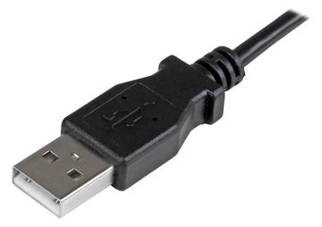 StarTech.com Micro USB Lade/Sync-Kabel - St/St - Micro USB rechts gewinkelt - 2m - USB auf Micro USB Ladekabel von LumaTech