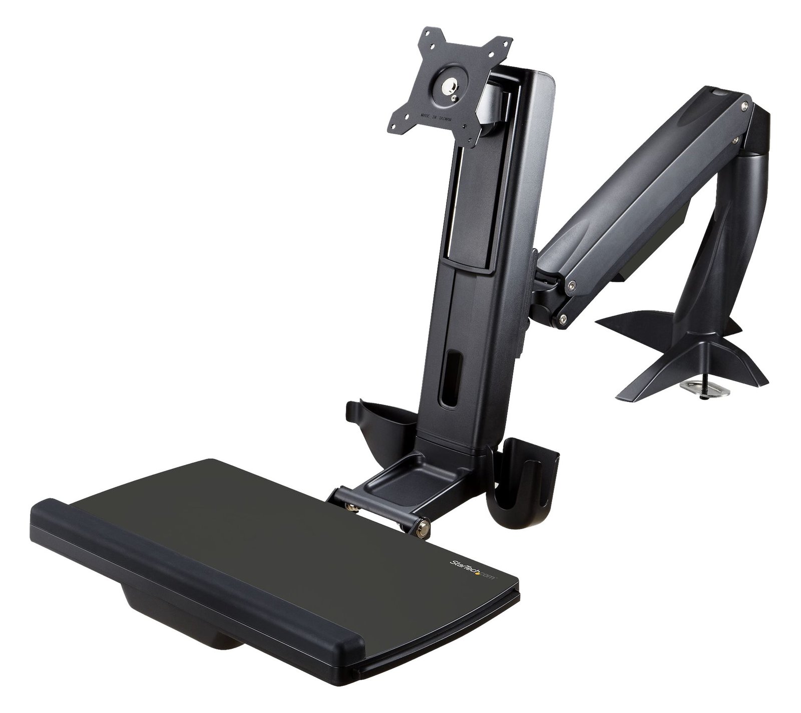 StarTech.com Monitor Tischhalterung - Monitorarm für bis zu 24 Monitore - VESA Halterung - Höhenverstellbar