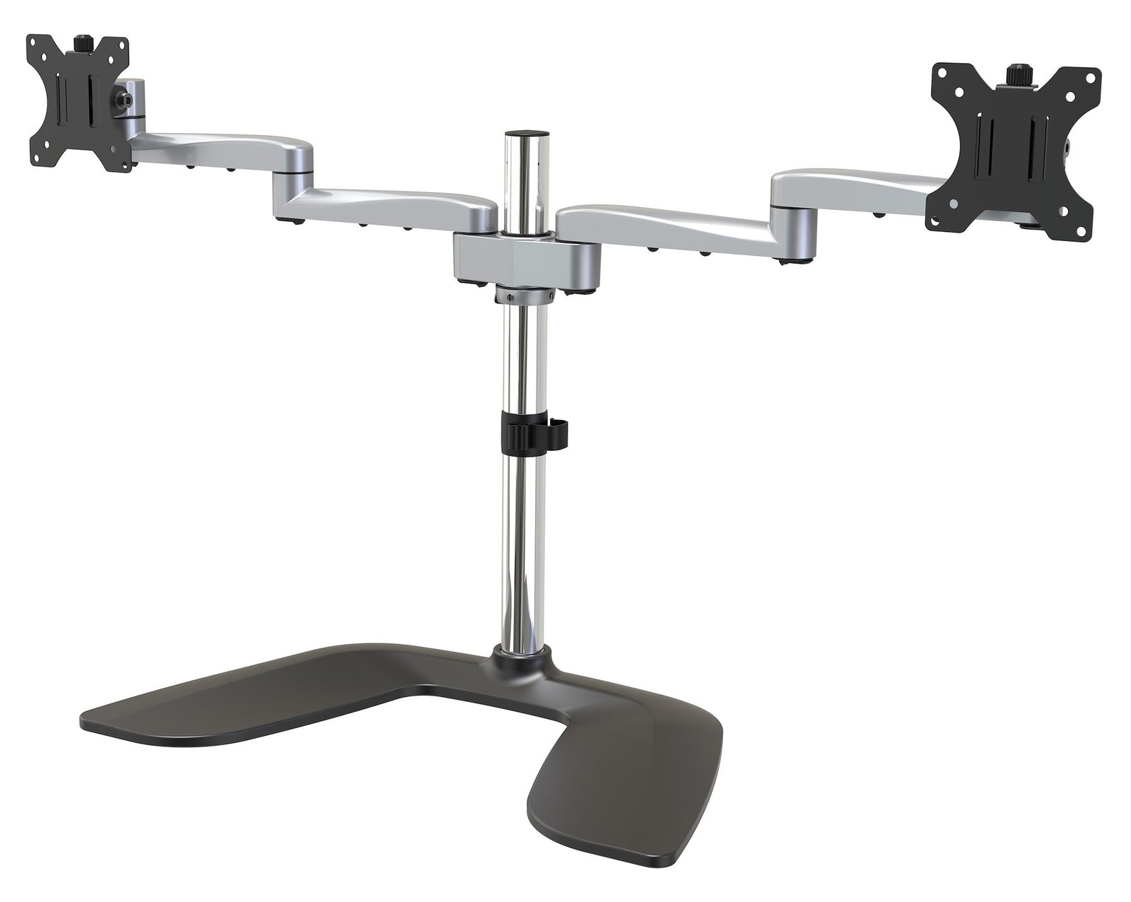 StarTech.com Monitorhalterung für zwei Monitore - Ergonomisches Monitorstand für VESA Bildschirme bis zu 32