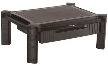 StarTech.com Monitorständer mit Schublade - Höhenverstellbar - Unterstüzt bis zu 32 Zoll Monitore (10 Kg) von LumaTech
