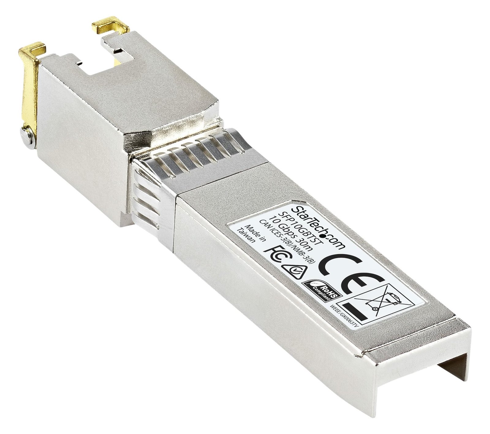 StarTech.com MSA konformes 10 Gigabit Glasfaser SFP+ Transceiver Modul