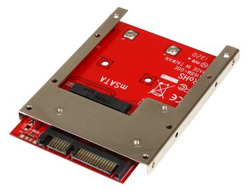 StarTech.com mSATA SSD auf 2,5 Zoll SATA Adapter / Konverter von LumaTech