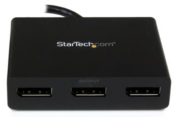 StarTech.com Multi Stream Transport Hub - DisplayPort 1.2 zu Triple Head DP MST Hub von LumaTech