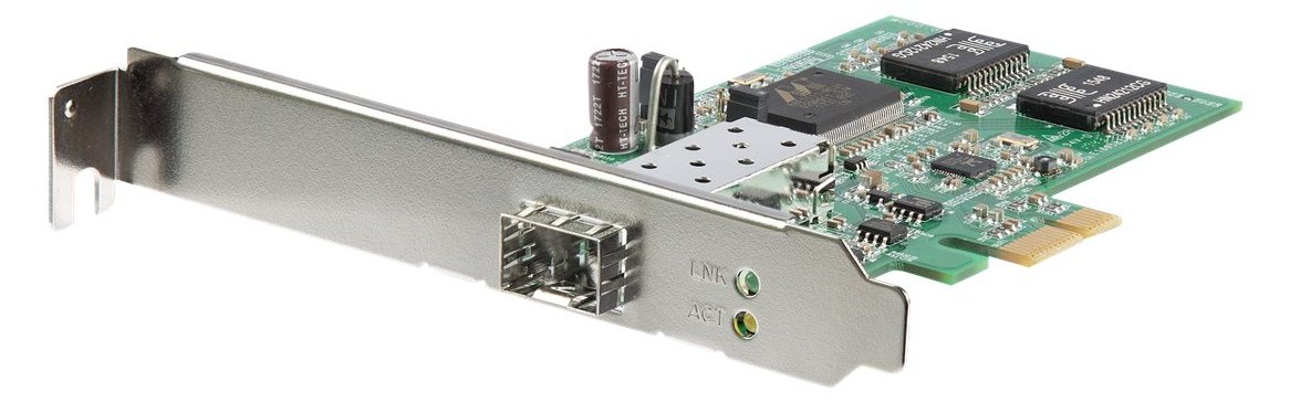 StarTech.com PCI Express Ethernet Gigabit LWL Netzwerkkarte mit offenem SFP