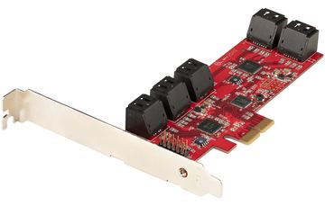 StarTech.com PCIe SATA Controller Karte - 10 Port SATA 3 Erweiterungskarte/Kontroller - 6Gbit/s von LumaTech