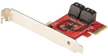 StarTech.com PCIe SATA Controller Karte - 4 Port SATA 3 Erweiterungskarte/Kontroller - 6Gbit/s von LumaTech