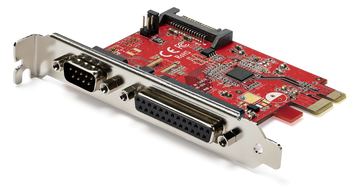 StarTech.com PCIe-Karte mit serieller und paralleler Schnittstelle - PCI-Express-Kombi-Adapterkarte von LumaTech