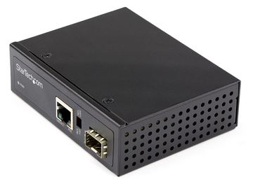 StarTech.com PoE + Industrial Media Converter 60W - Medienkonverter LWL Kupfer - Singlemode-/Multimode Glasfaser von LumaTech