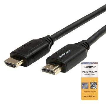 StarTech.com Premium High Speed HDMI Kabel mit Ethernet - 4K 60Hz - HDMI 2.0 - 1m - HDMI mit Ethernetkabel - HDMI (M) von LumaTech