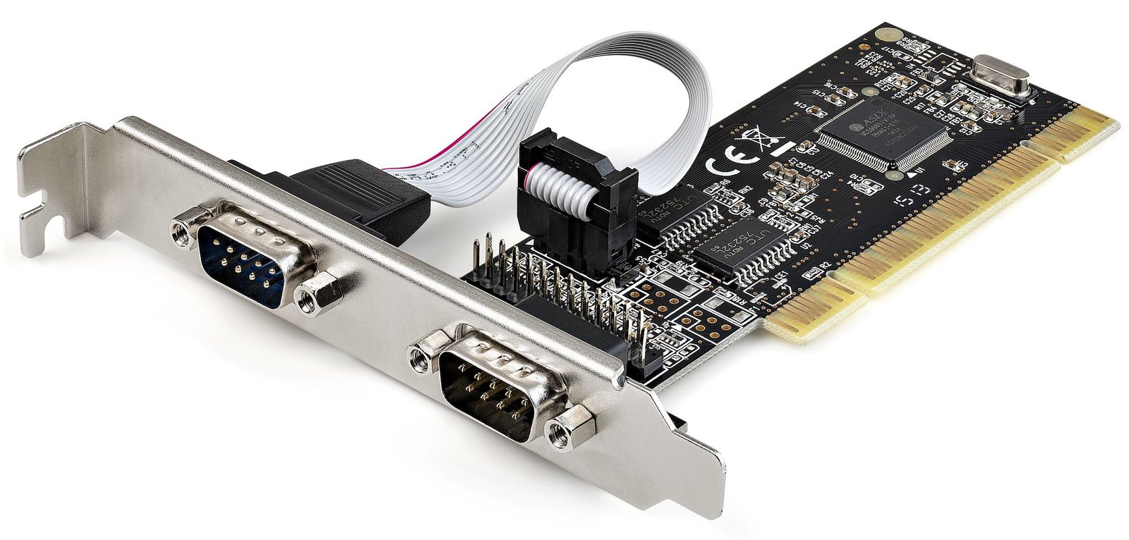 StarTech.com RS232 PCI Karte - PCI auf 2 Serielle Port-Karte - PCI 2-Port DB9 Serielle Controller-Karte