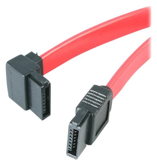 StarTech.com SATA 3 Kabel 15cm gewinkelt - S-ATA III Anschlusskabel bis 6Gb/s - Serial ATA - 90° links abgewinkelt