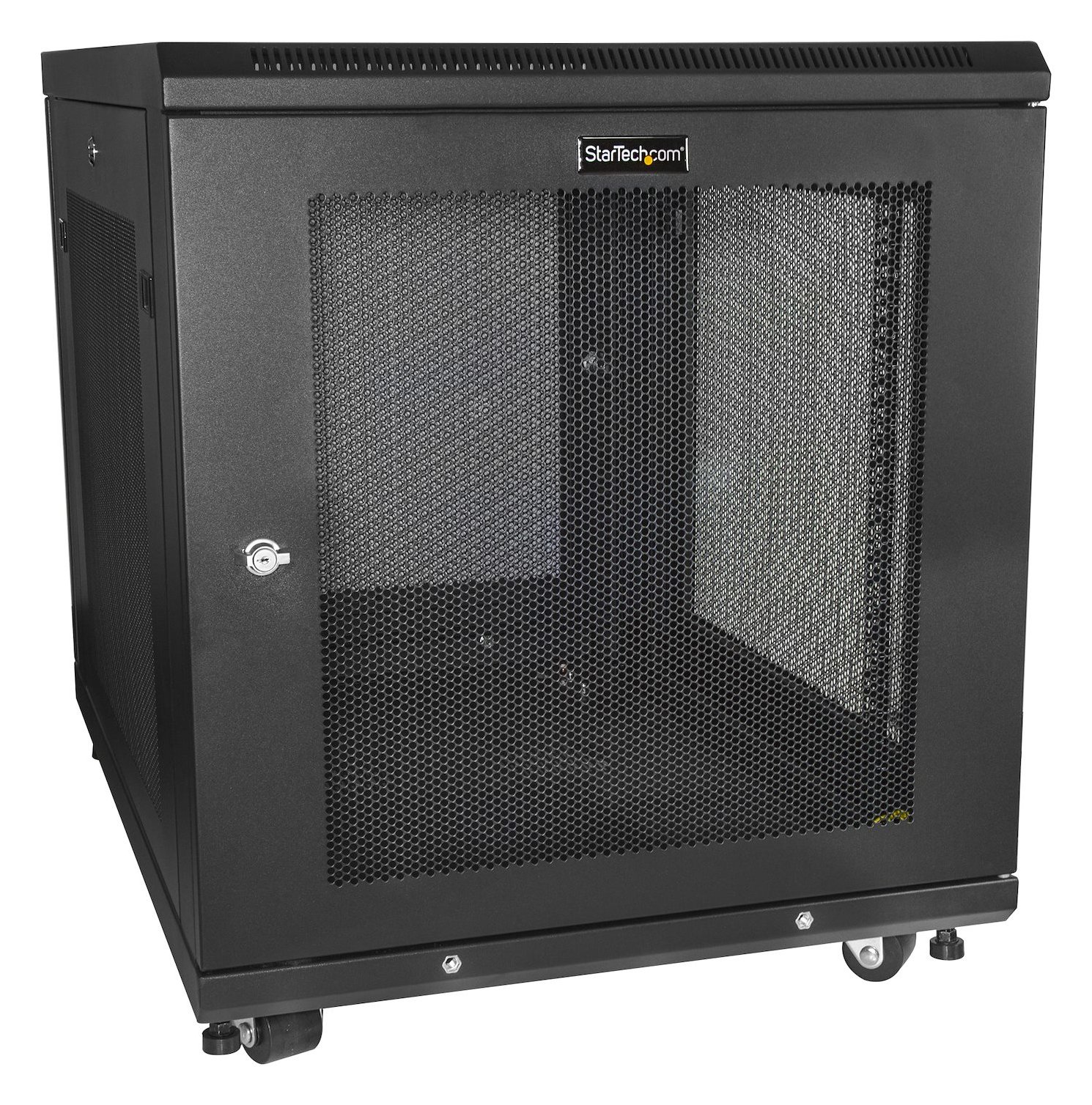 StarTech.com Server Rack Schrank - 78cm tiefes Gehäuse - 12 HE - Netzwerk Server Schrank - Datenschrank
