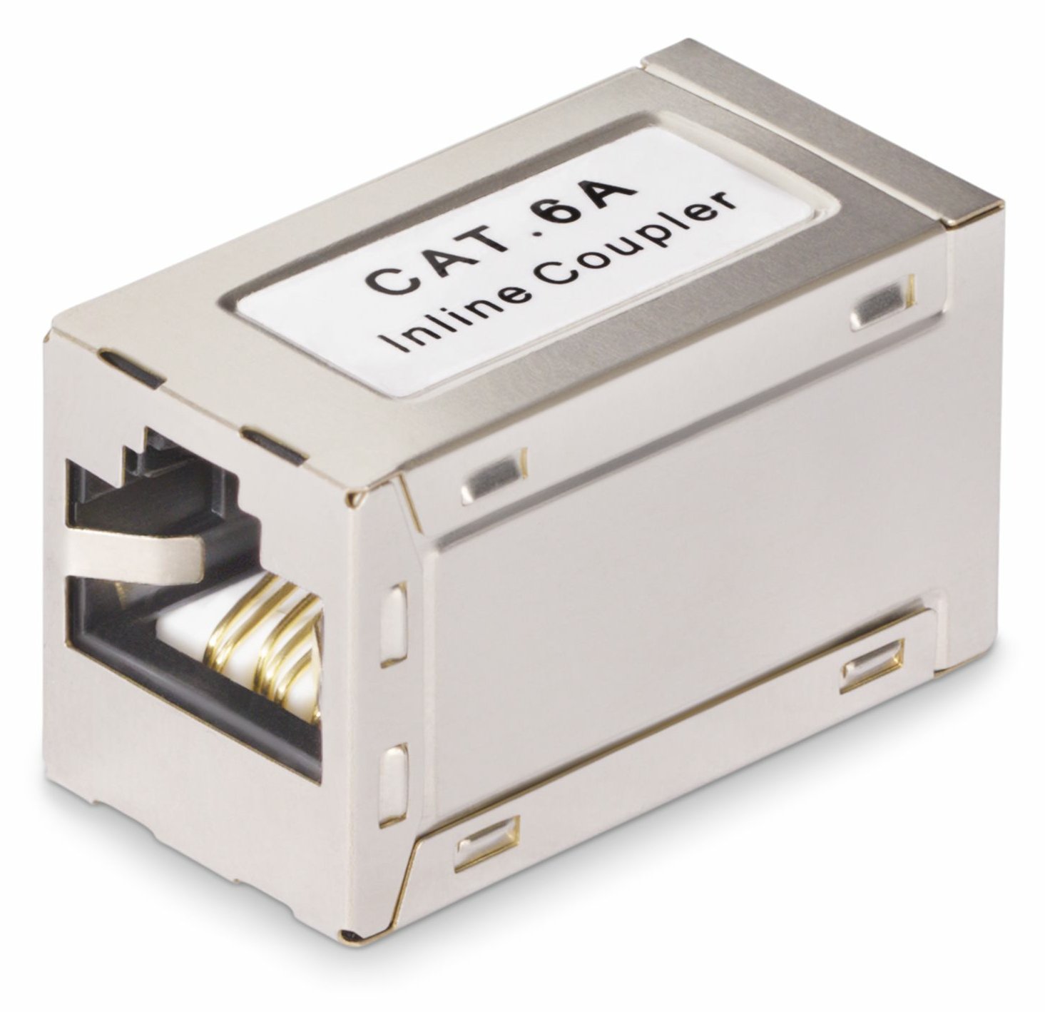 StarTech.com Shielded RJ45 Coupler, Inline Cat6a Coupler, F/F - Netzwerkkoppler - RJ-45 (W)