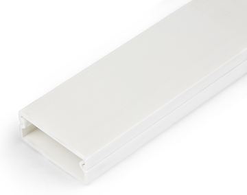 StarTech.com Solid Cable Management Raceway with Adhesive Tape & Cover, 1-1/4(32mm)W x 3/8(11mm)H, 3ft(1m) length von LumaTech