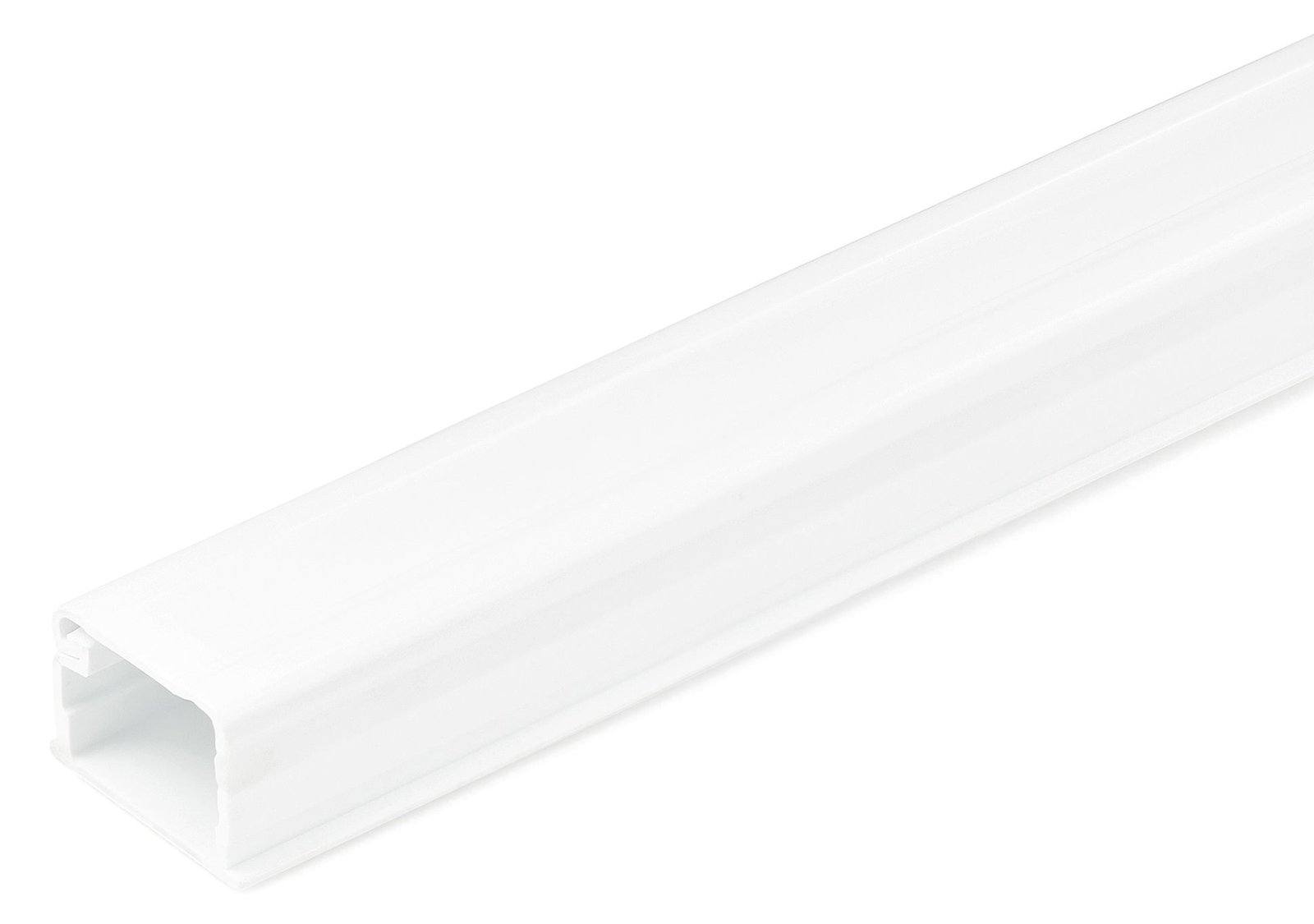 StarTech.com Solide Kabelführung mit Klebeband und Abdeckung, 19 x 13 mm und 1,8m Länge, PVC Netzwerk-/Stromkabel