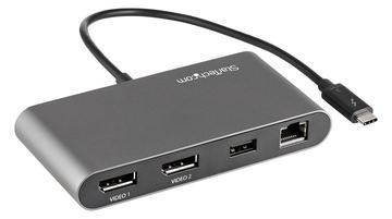 StarTech.com Thunderbolt 3 Mini Dock - Tragbare TB3-Dockingstation mit dual Monitoren und DP 4K 60 Hz von LumaTech