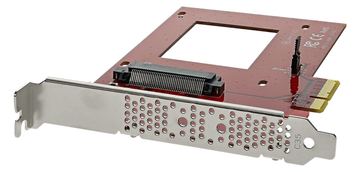 StarTech.com U.2 auf PCIe Adapter für 2,5 U.2 NVMe SSD - SFF 8639 - 4x PCI Express 3.0 - NVMe PCIe Adapter von LumaTech