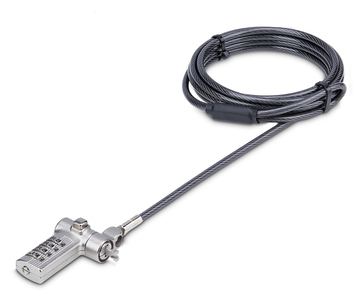 StarTech.com Universal Laptop Lock 6.6ft (2m) - Karbonstahl von LumaTech