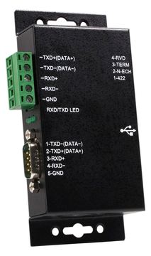 StarTech.com USB 2.0 auf Seriell Adapter - USB zu RS422 / 485 Industrie Schnittstellen-Konverter mit Isolation von LumaTech