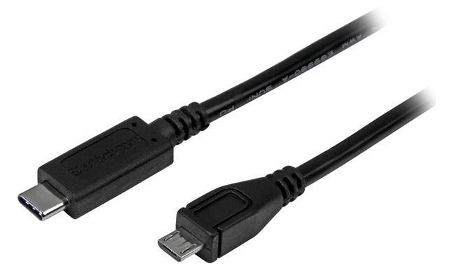 StarTech.com USB 2.0 USB-C auf Micro-B Kabel - 1m - USB C zu Micro B Anschlusskabel - USB-Kabel - USB-C (M)