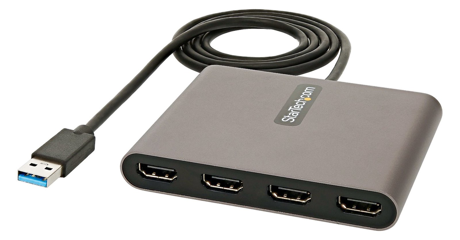 StarTech.com USB 3.0 auf 4x HDMI Adapter - Externe Video- und Grafikkarte - USB Typ-A auf Quad HDMI Display Adapter