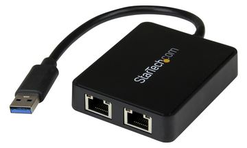 StarTech.com USB 3.0 SuperSpeed auf Dual Port Gigabit Ethernet LAN Adapter von LumaTech