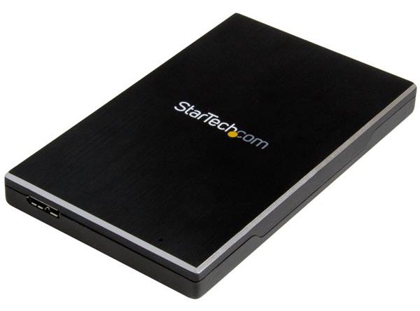 StarTech.com USB 3.1 (10 Gbps) Festplattengehäuse für 2,5 SATA Laufwerke - Gehäuse für SSD/HDD - Aluminium
