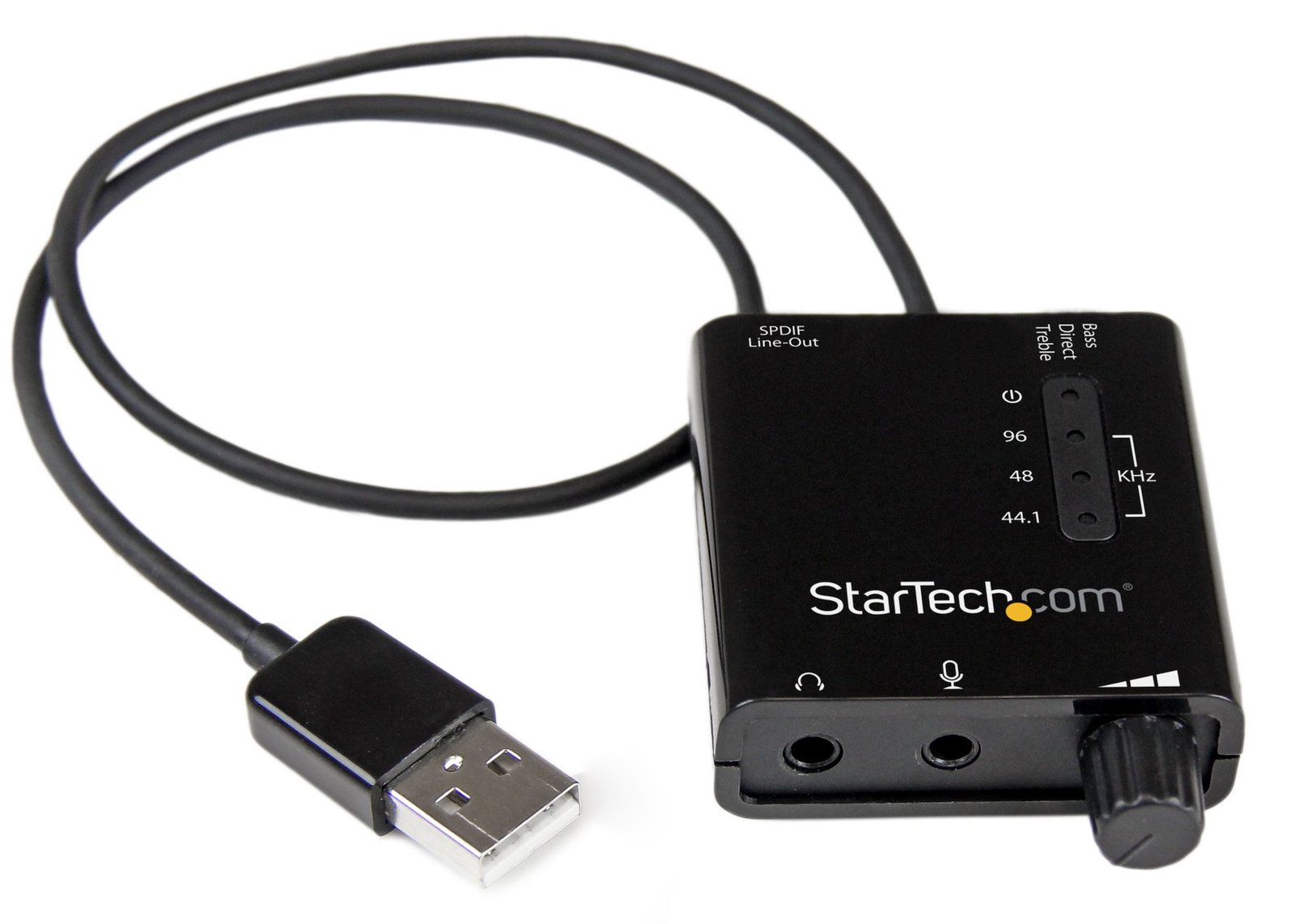 StarTech.com USB Audio Adapter - Externe USB Soundkarte mit SPDIF Digital Audio mit 2x 3,5mm Klinke