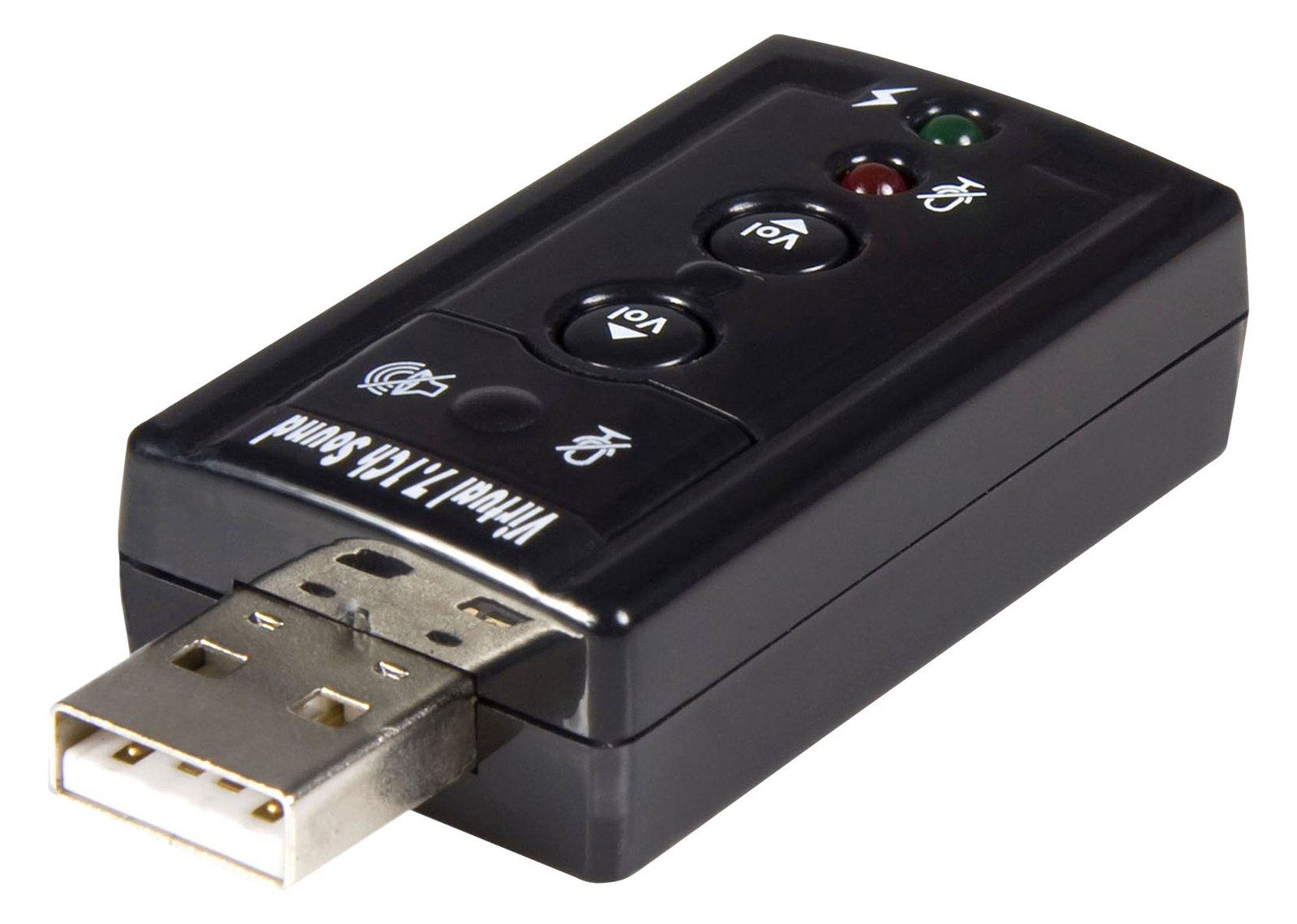 StarTech.com USB Audio Adapter 7.1 - USB auf Soundkarte Virtual 3D Soundeffekt 7.1 - Soundcard mit USB (Stecker)