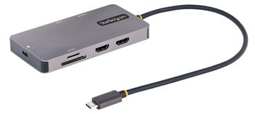 StarTech.com USB C Multiport Adapter, USB C auf Dual HDMI Video, 4K 60Hz, 5Gbit/s USB-A Hub von LumaTech