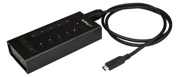 StarTech.com USB Hub 7 Port - Metall - USB-A zu 3x USB-C und 1x USB-C von LumaTech